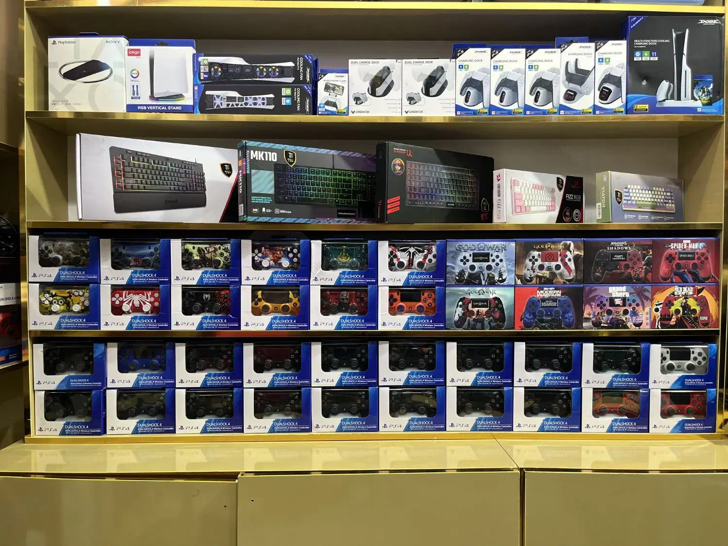 دسته ps4 اصلی و های کپی|کنسول، بازی ویدئویی و آنلاین|ایلام, |دیوار