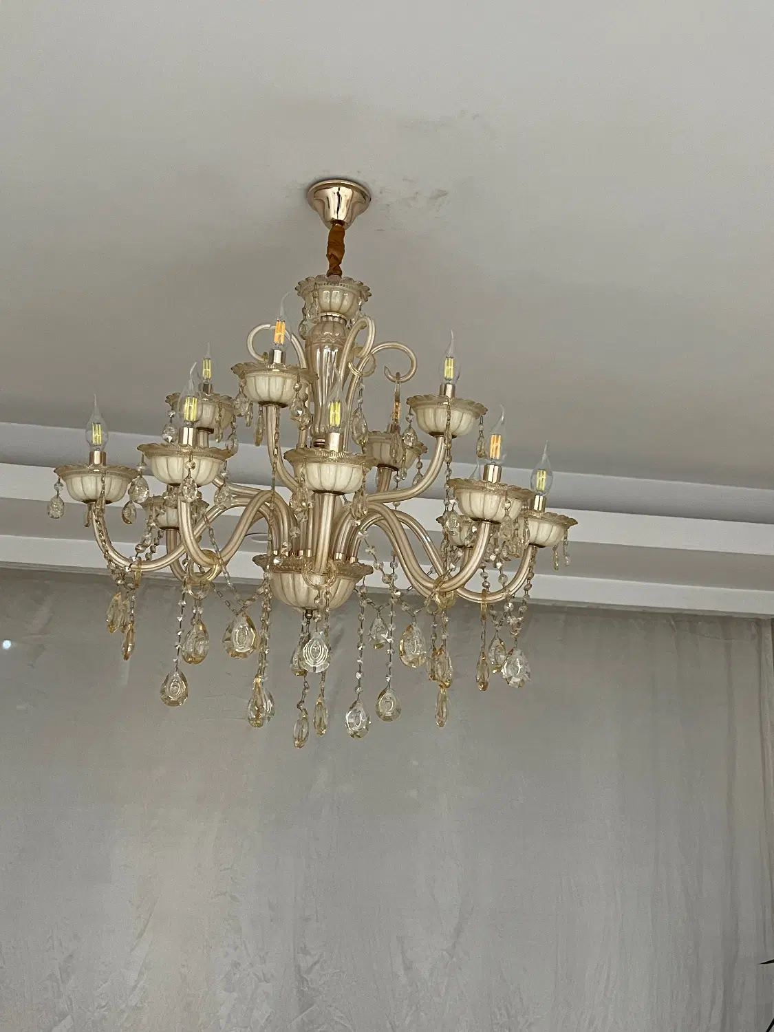 لوسترشیشه ای خارجی|لوستر و چراغ آویز|تهران, مهرآباد|دیوار