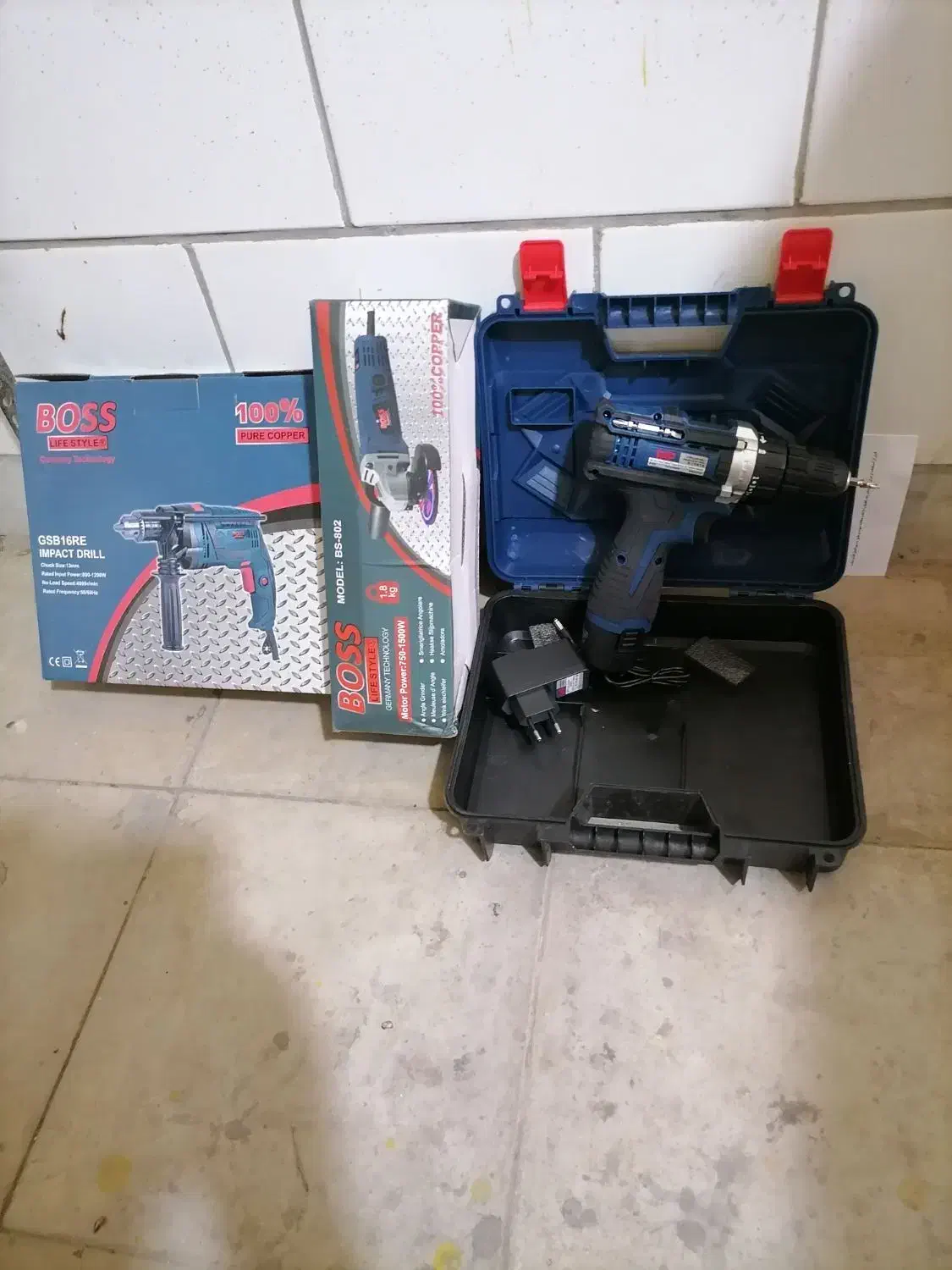 دریل چکشی. دریل شارژی. مینی سنگ|ابزارآلات|زرند, |دیوار