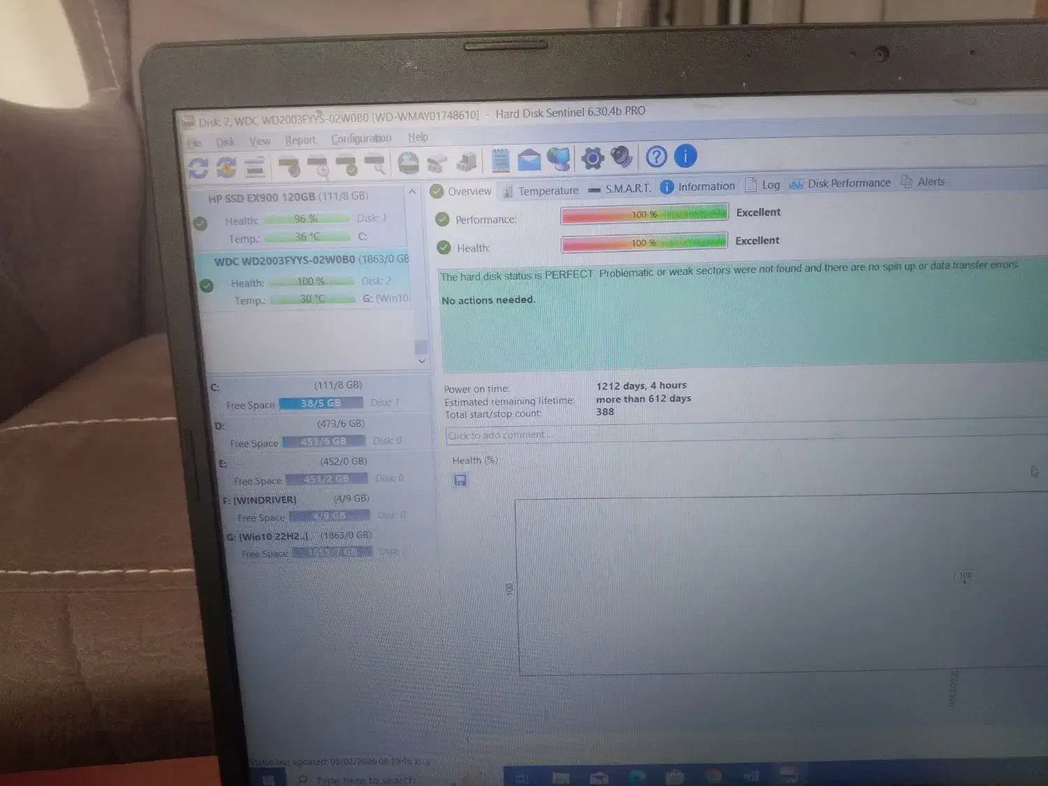 هارد ۲ترا آبی|قطعات و لوازم جانبی رایانه|رشت, اسماعیل آباد|دیوار