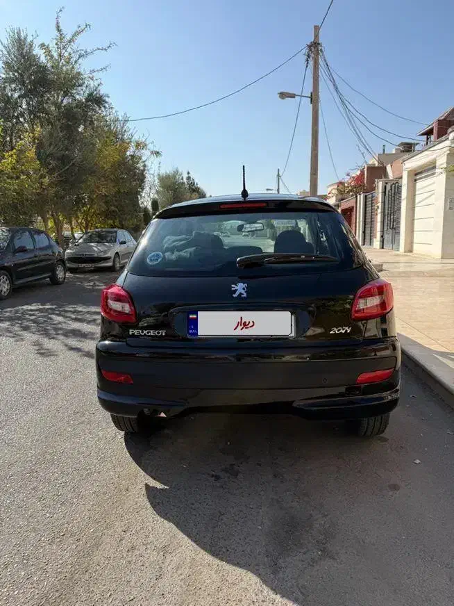 ۲۰۷ پانا ارتقا tu5p اتومات مشکی|خودرو سواری و وانت|یزد, |دیوار