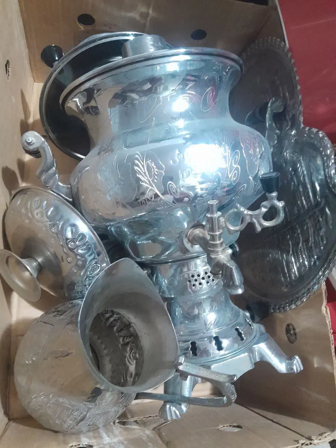 سماور گازی|سماور، چای‌ساز، قهوه‌ساز|مشهد, رده|دیوار