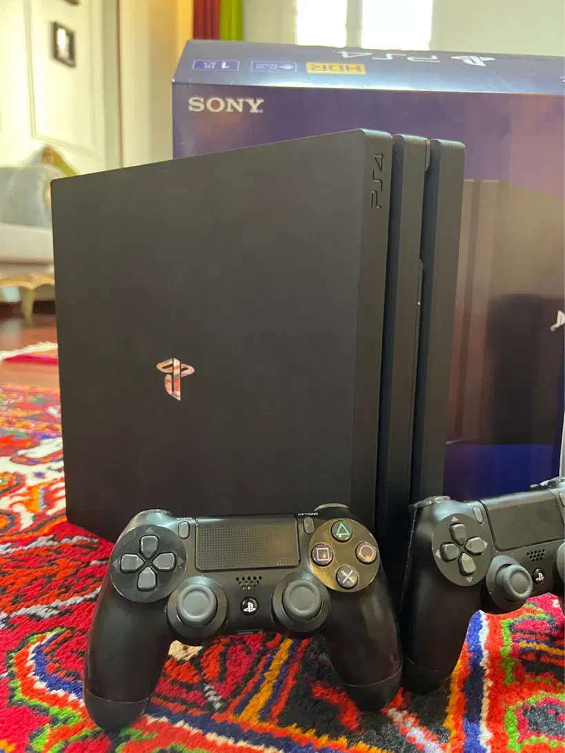 Ps4 pro 4k سه دسته فول بازی|کنسول، بازی ویدئویی و آنلاین|تهران, شهرک نفت|دیوار