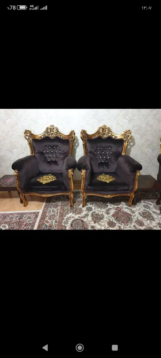 مبل 7نفره ویترین ساعت|مبلمان خانگی و میز عسلی|محمدشهر, محمدشهر|دیوار