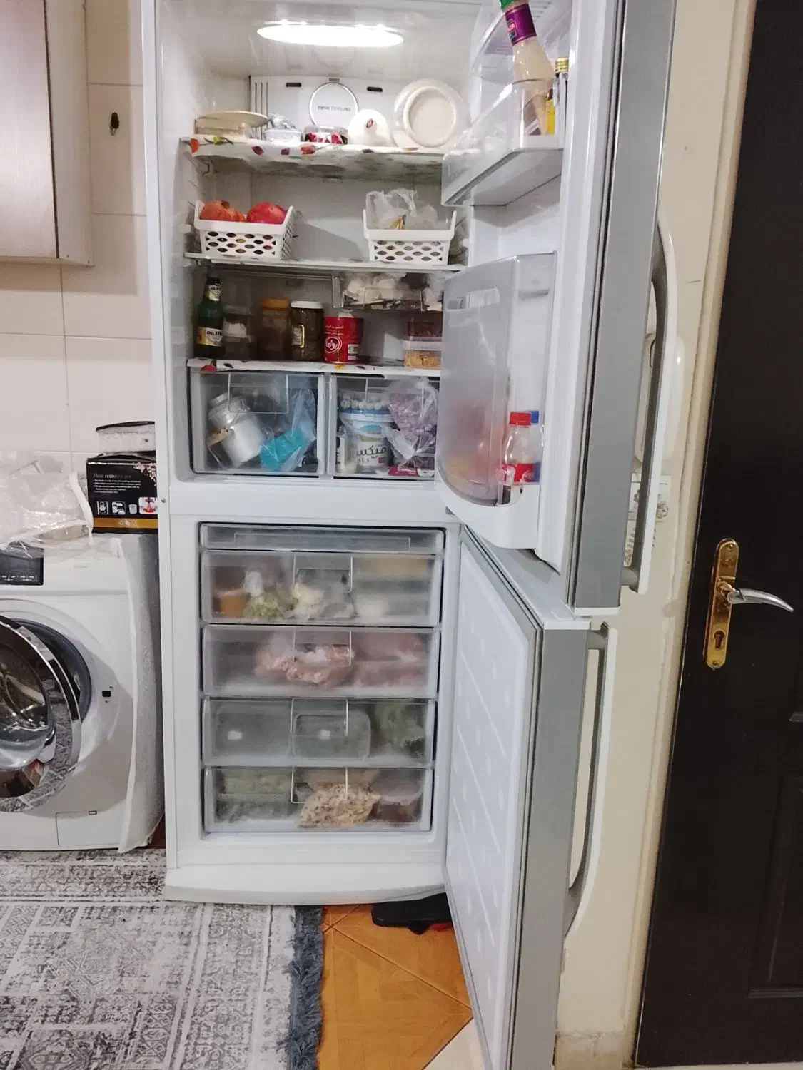 یخچال فریزر هیمالیا سه درب در حد نو|یخچال و فریزر|محمدشهر, شهرک چمران|دیوار