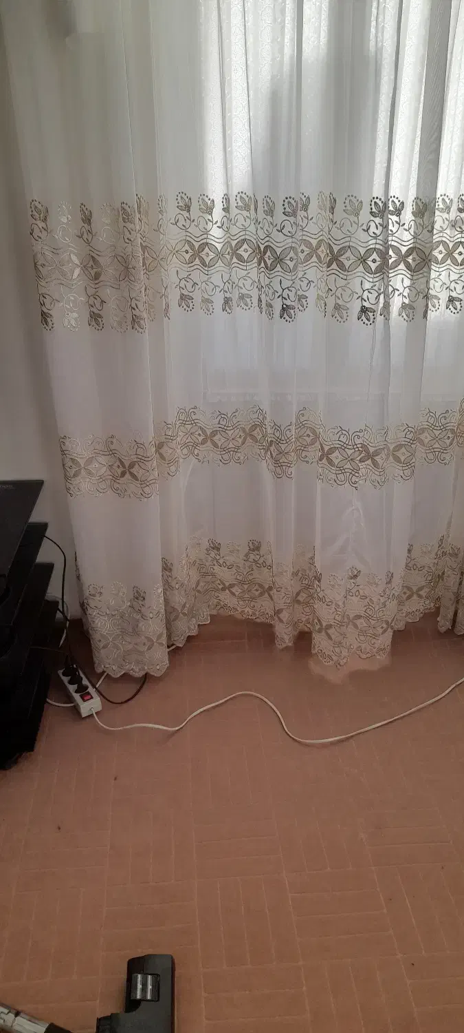 پرده حریر مناسب پنجره ۵ متری|پرده، رانر، رومیزی|کاشمر, |دیوار