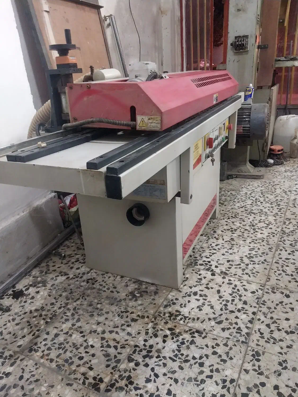 لبه چسبان دستگاه پی وی سی|ماشین‌آلات صنعتی|اصفهان, مهدیه|دیوار