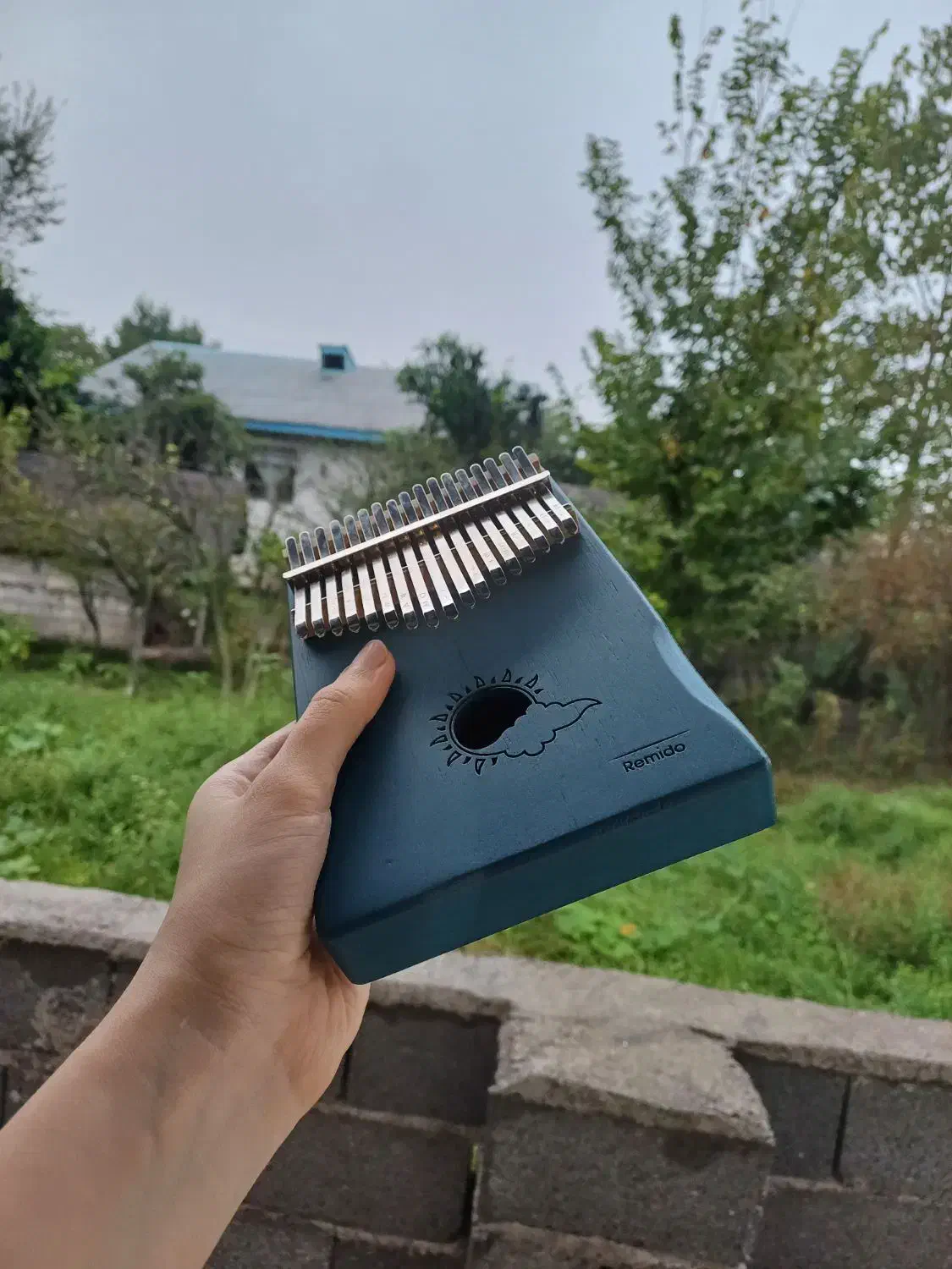 کالیمبا طرح ابر و خورشید|پیانو، کیبورد، آکاردئون|سیاهکل, |دیوار