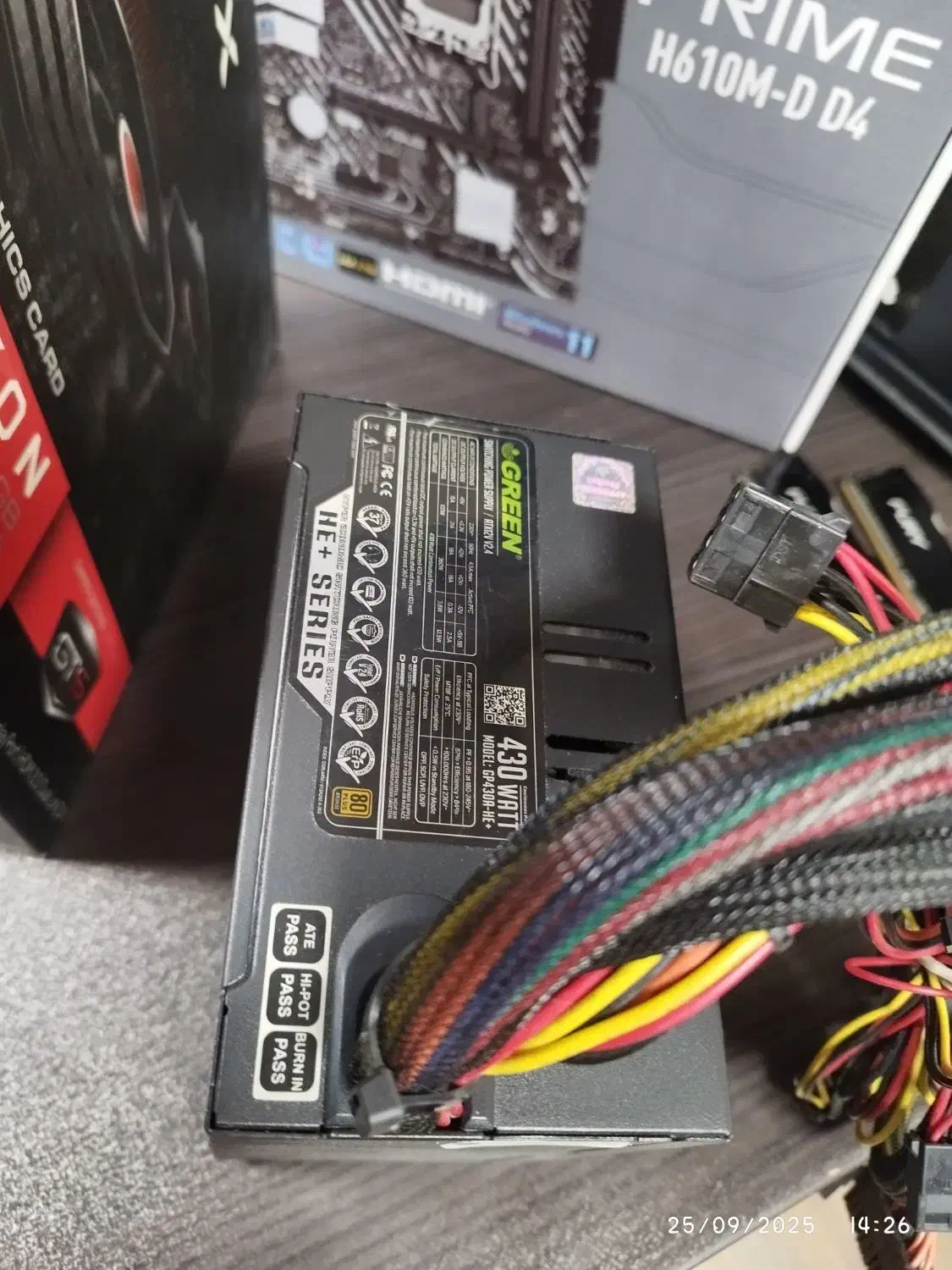 سیستم کامل گیمینگ نسل ۱۲ ایسوس h610 rx580 گارانتی|رایانه رومیزی|تهران, جمهوری|دیوار