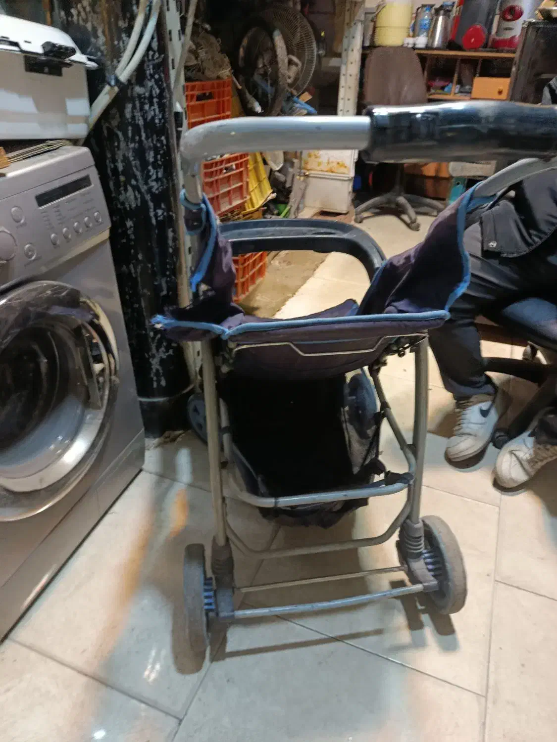 گاری بچه ارزون به قیمت ضایعات|اسباب‌بازی بچه|مشهد, حضرت حجت|دیوار