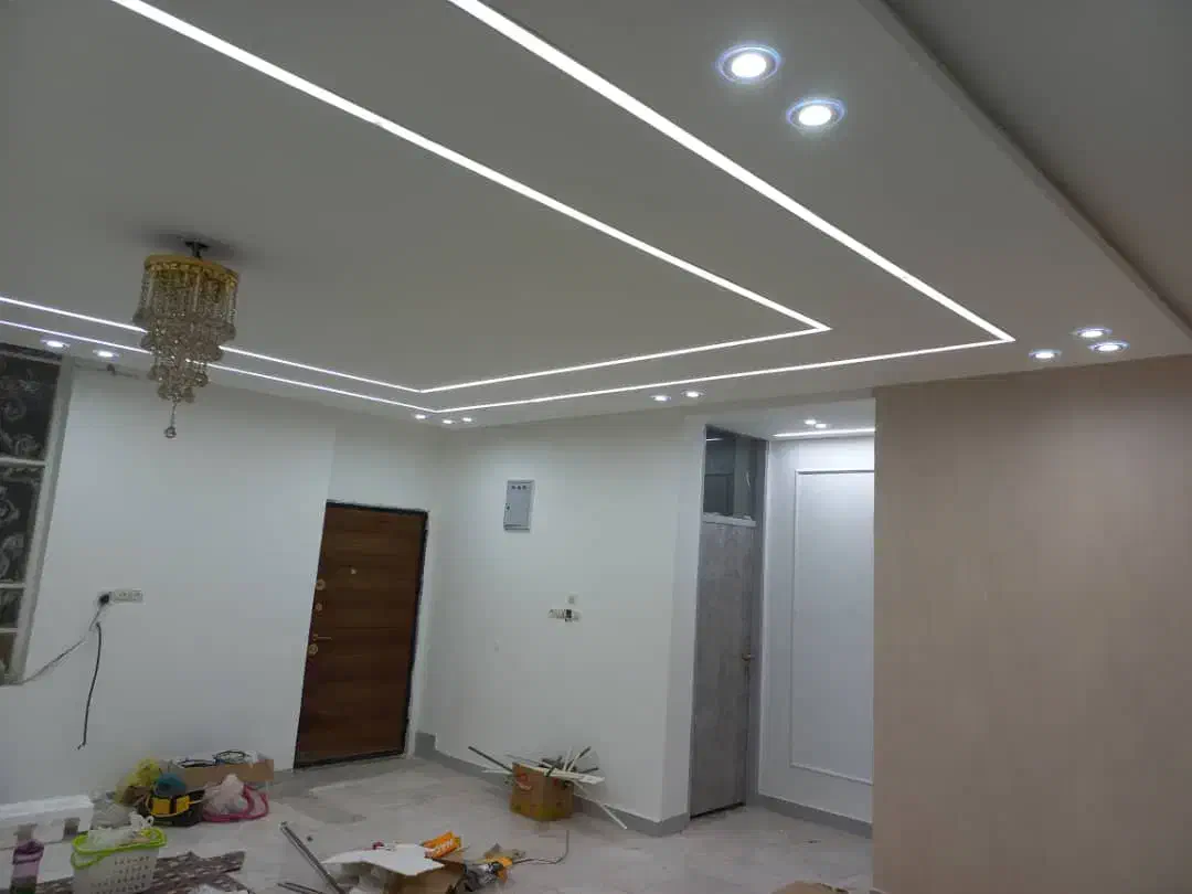 اجرای کناف و لاین نوری و پی وی سی|خدمات پیشه و مهارت|امیدیه, |دیوار