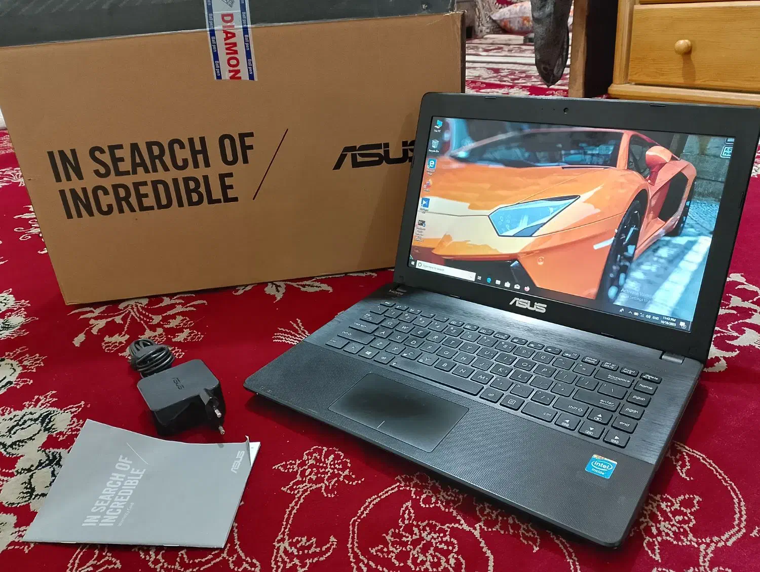 لپ‌تاپ برند asus ایسوس تمیز و سالم|رایانه همراه|تهران, خلیج فارس|دیوار