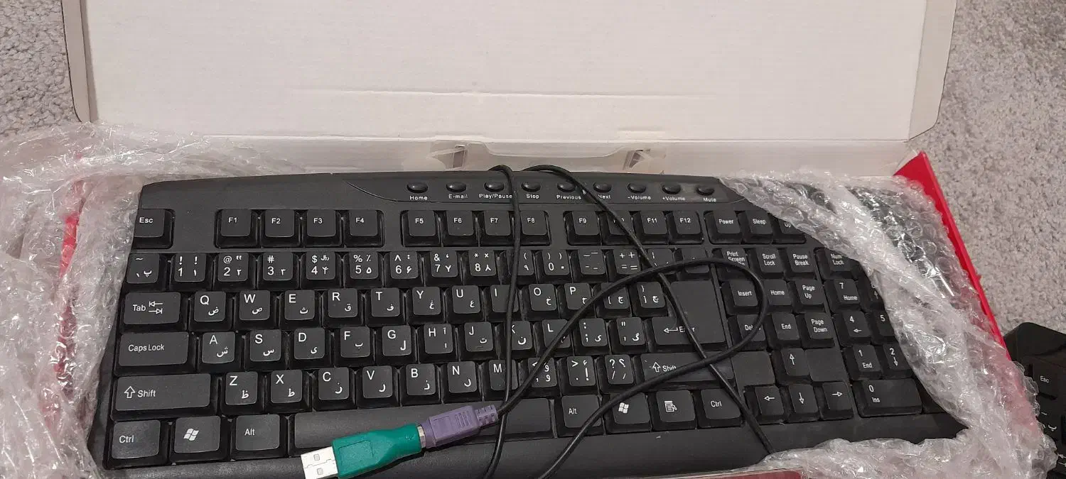 کیبورد نو|قطعات و لوازم جانبی رایانه|مشهد, هفت تیر (آب و برق)|دیوار