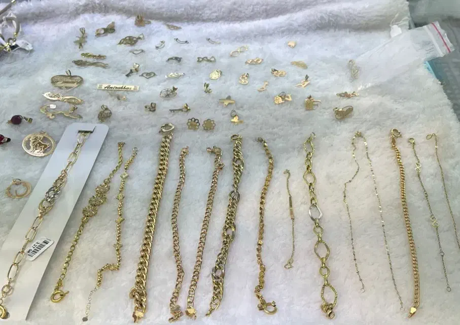 دستبند شانل طلا 7 درصد کلا|جواهرات|قم, صادقی|دیوار