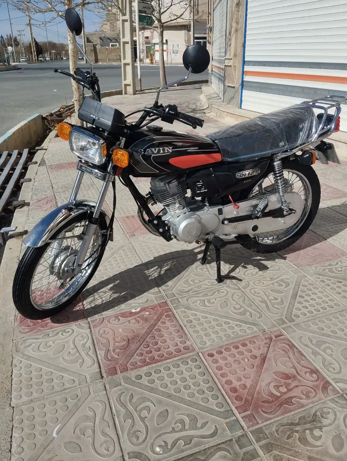 ساوین ۱۲۵در حد صفر۱۴۰۲|موتورسیکلت|ملایر, |دیوار