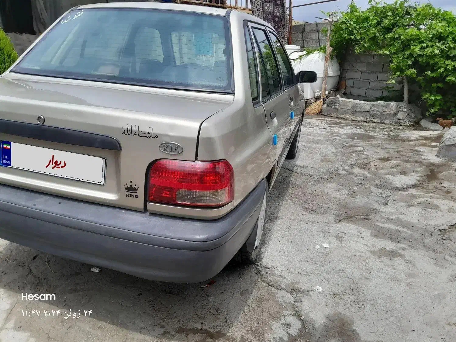 پراید مدل ۸۴|خودرو سواری و وانت|اهر, |دیوار