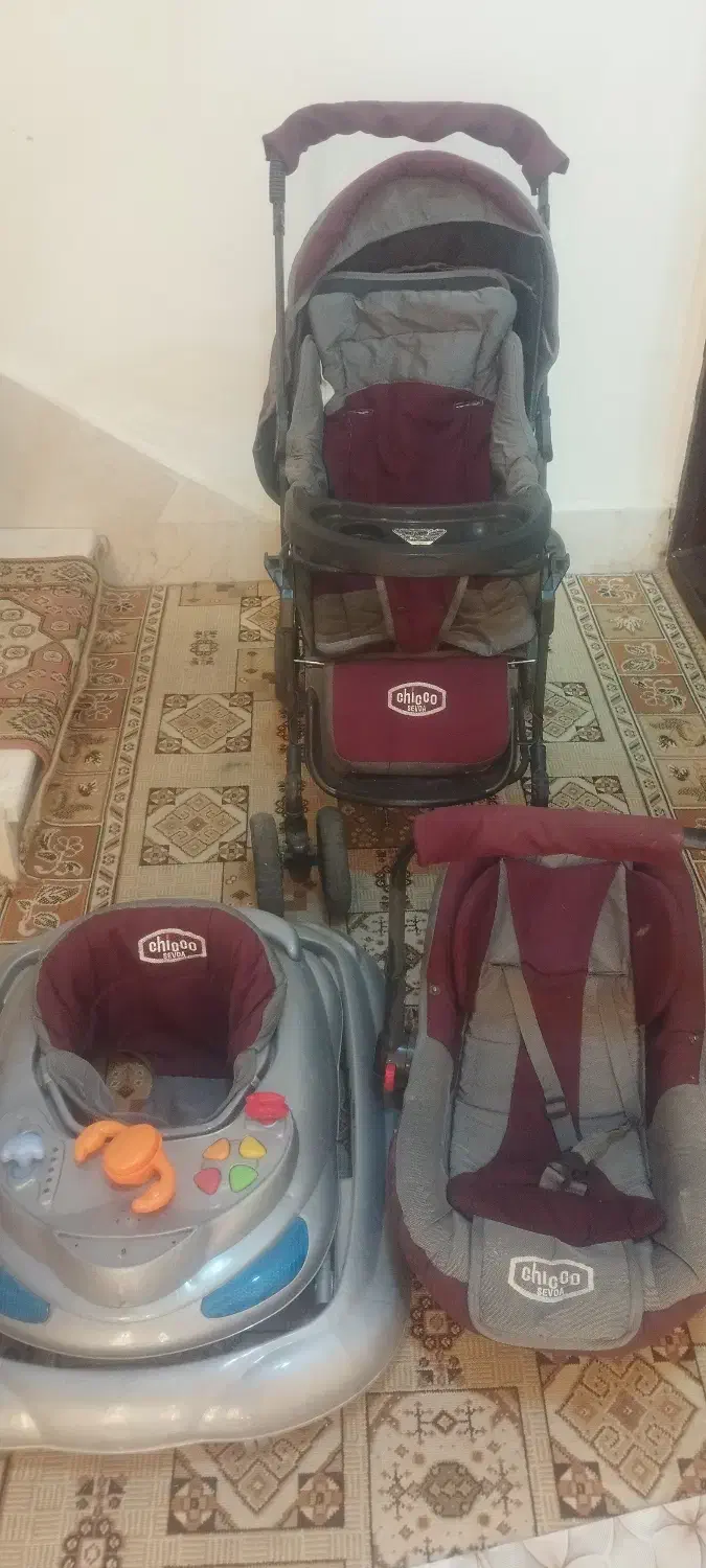 کالسکه و کریر و روروئک|کالسکه و لوازم جانبی|عجب شیر, |دیوار