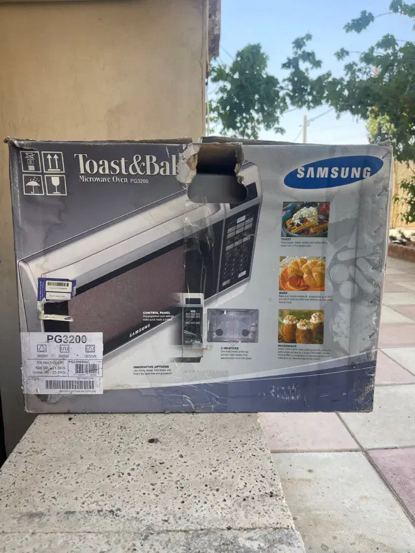 مایکرو فر ۲۵ کاره سامسونگ نو|اجاق گاز و لوازم برقی پختوپز|هشتگرد, فاز ۲ مهستان|دیوار