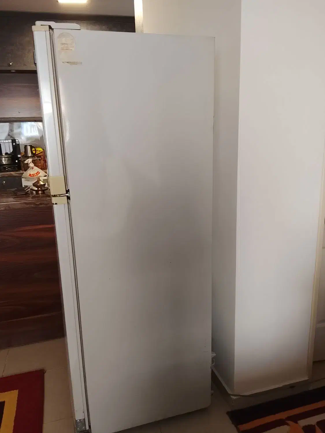 یخچال فریزر نیم ساید مانیتور دار کاملا سالم|یخچال و فریزر|هشتگرد, شهرک ریحانه|دیوار