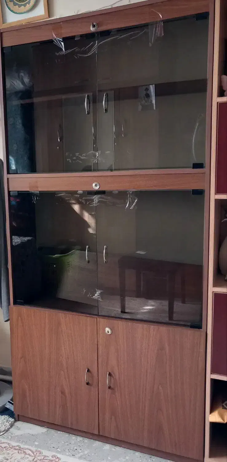 کمد کتاب خونه ام دی اف|کتابخانه، شلف، قفسههای دیواری|تهران, مسعودیه|دیوار