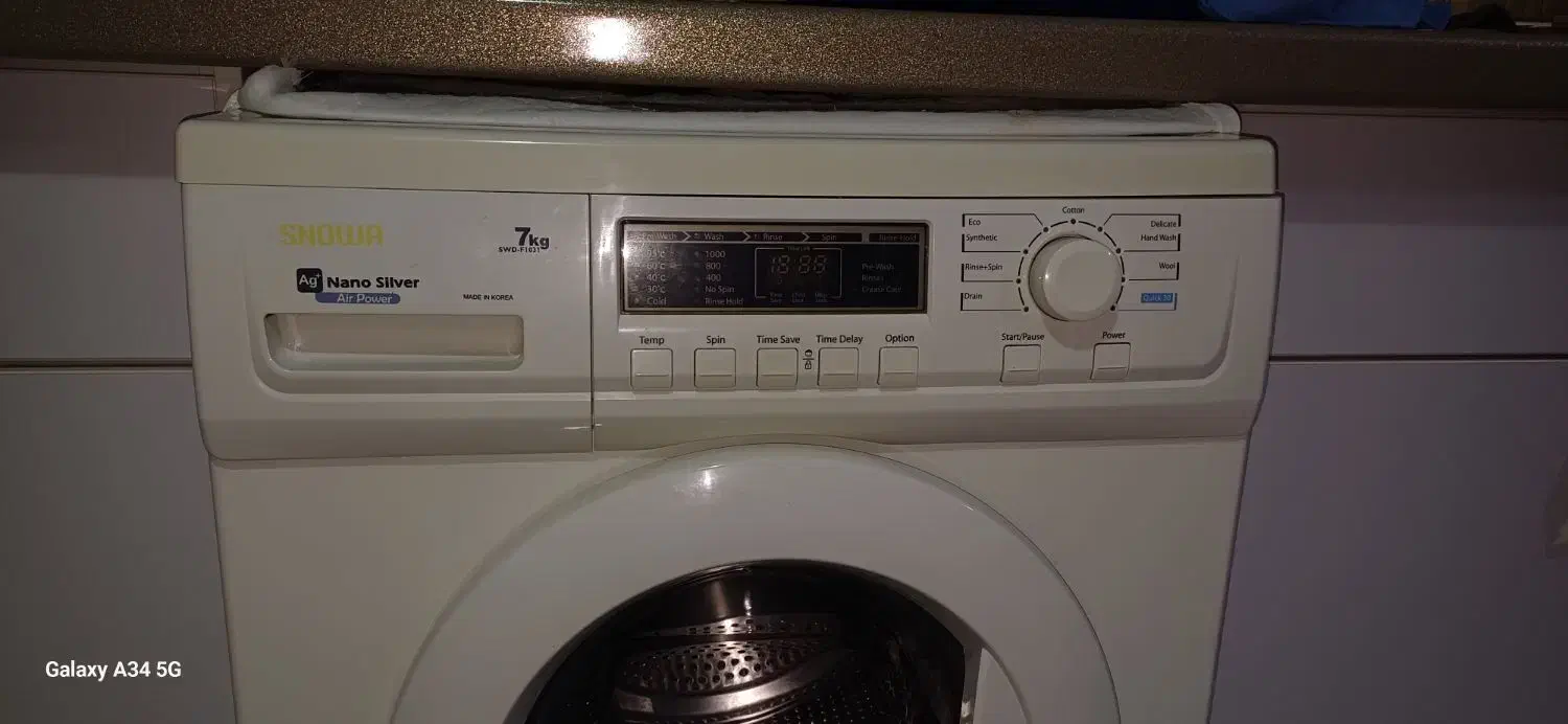 ماشین لباسشویی اسنوا|ماشین لباسشویی و خشک‌کن لباس|رباط‌کریم, نصیرشهر|دیوار