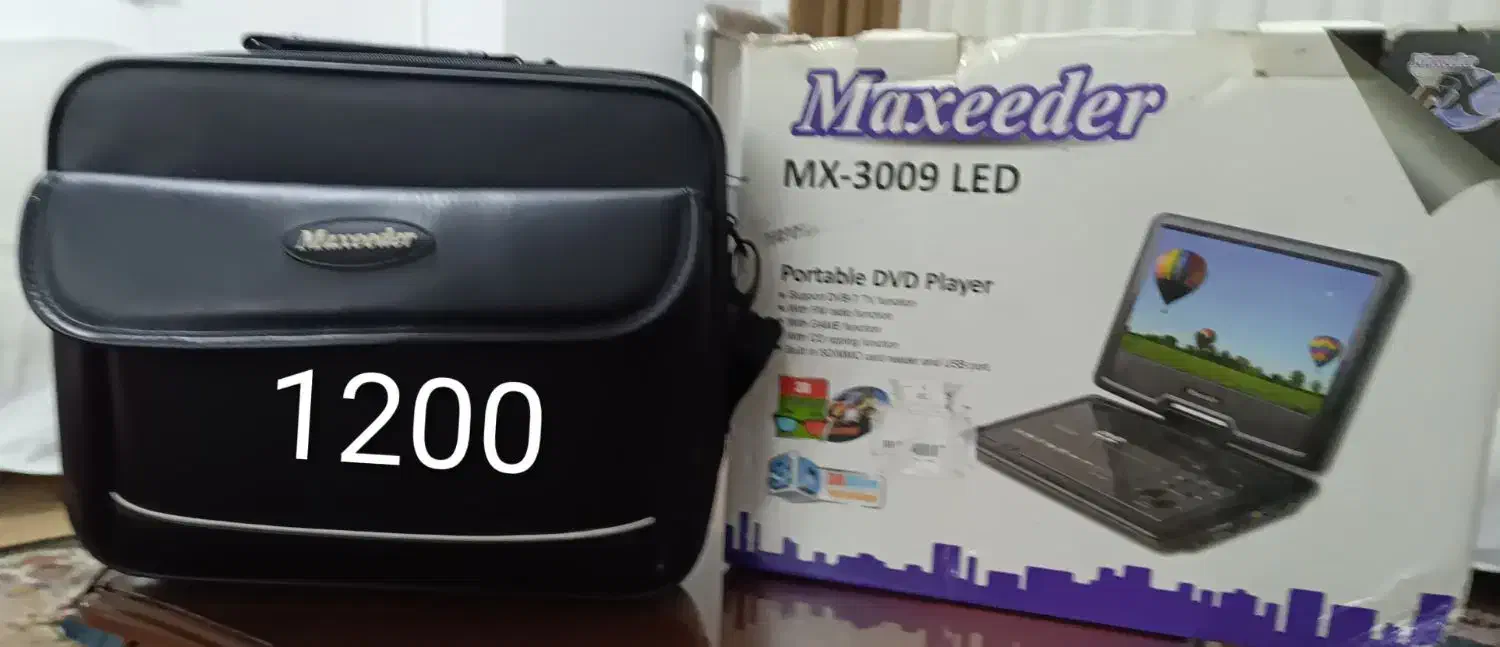 پورتابل ودیویدی|پخشکننده DVD و ویدیو|زنجان, |دیوار