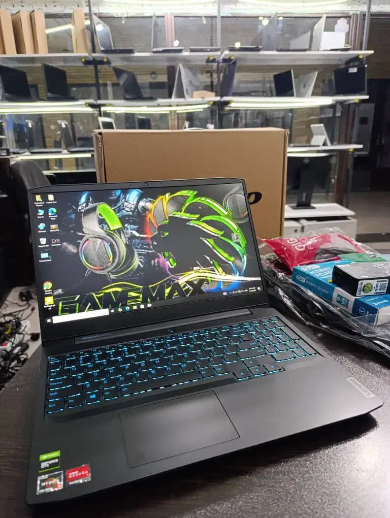لپتاپ گیمینگlenovo گرافیک4 1650tiGtx|رایانه همراه|شهرکرد, |دیوار