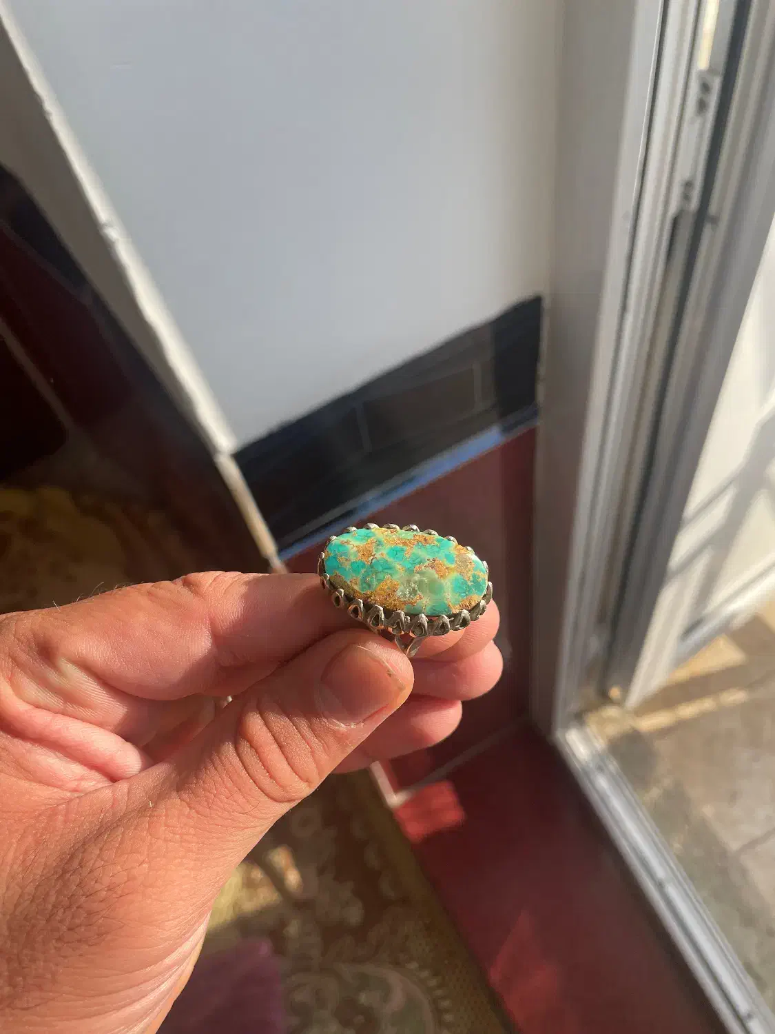 انگشتر فیروزه|جواهرات|دیواندره, |دیوار