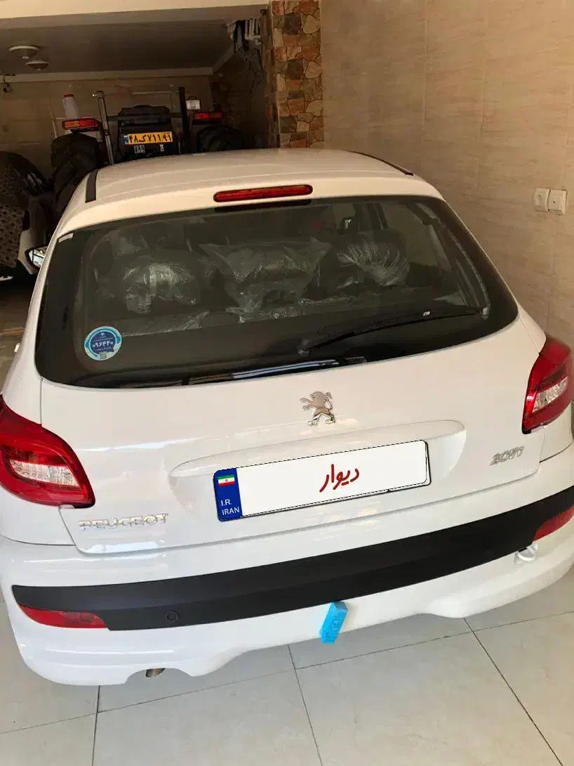 207 سقف فلز ارتقا یافته|خودرو سواری و وانت|اردبیل, |دیوار