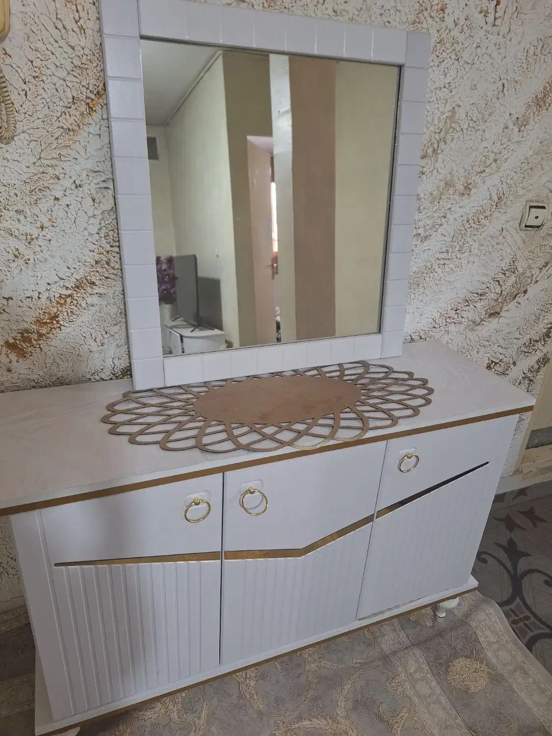 آینه کنسول و جاکفشی|مبلمان خانگی و میز عسلی|قروه, |دیوار