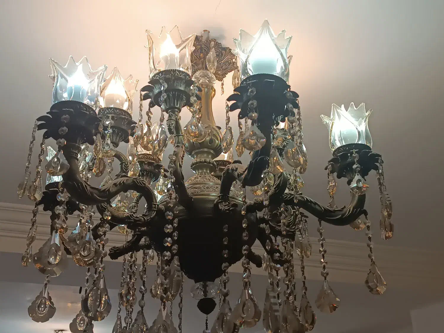 لوستر|لوستر و چراغ آویز|گرگان, |دیوار