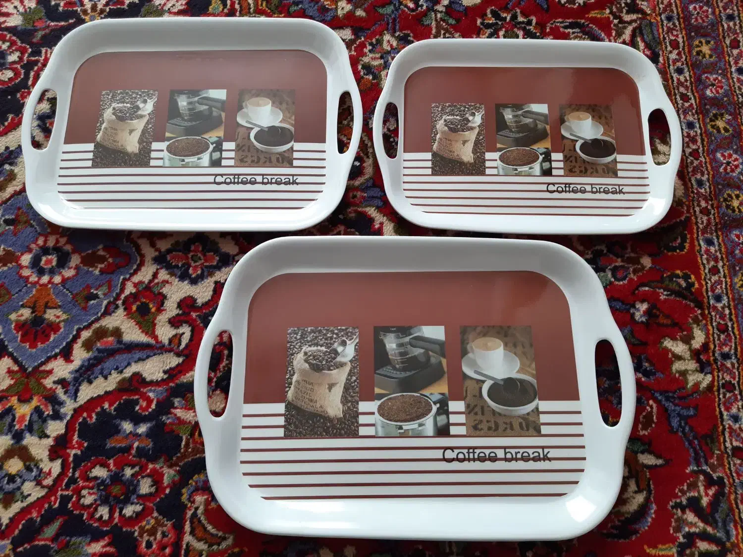 سینی سه تایی|ظروف سرو و پذیرایی|ری, دولتآباد|دیوار