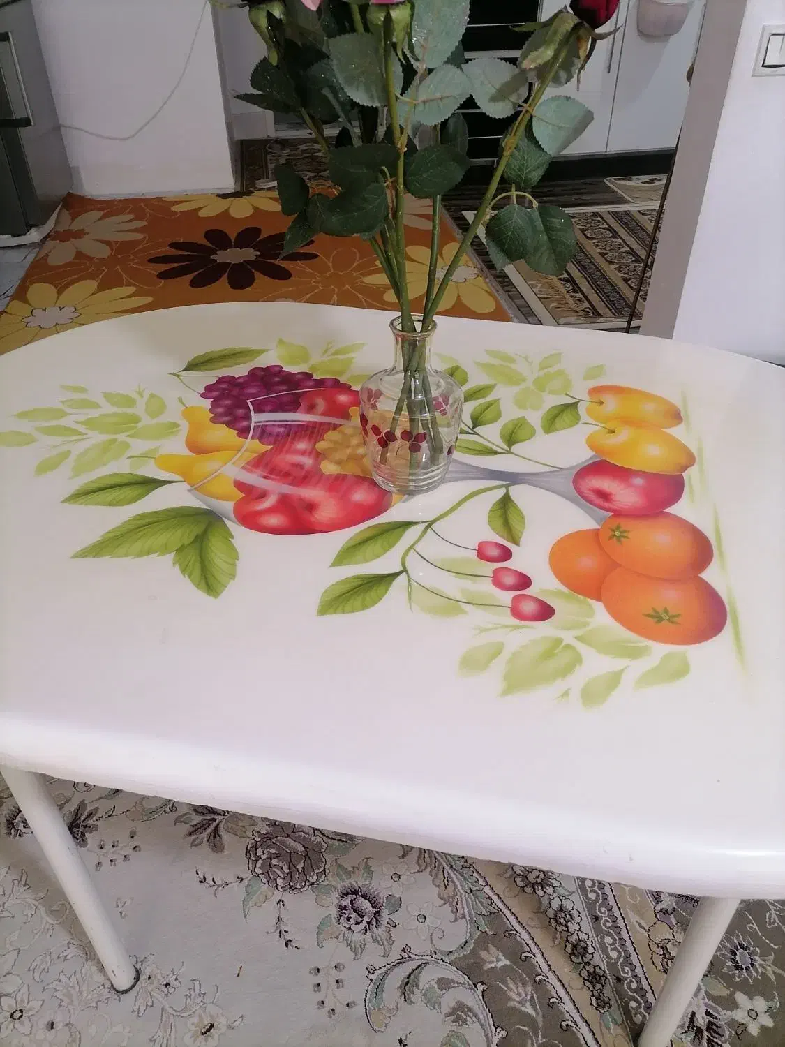 میز چوبی|میز و صندلی غذاخوری|نیشابور, دهنو|دیوار