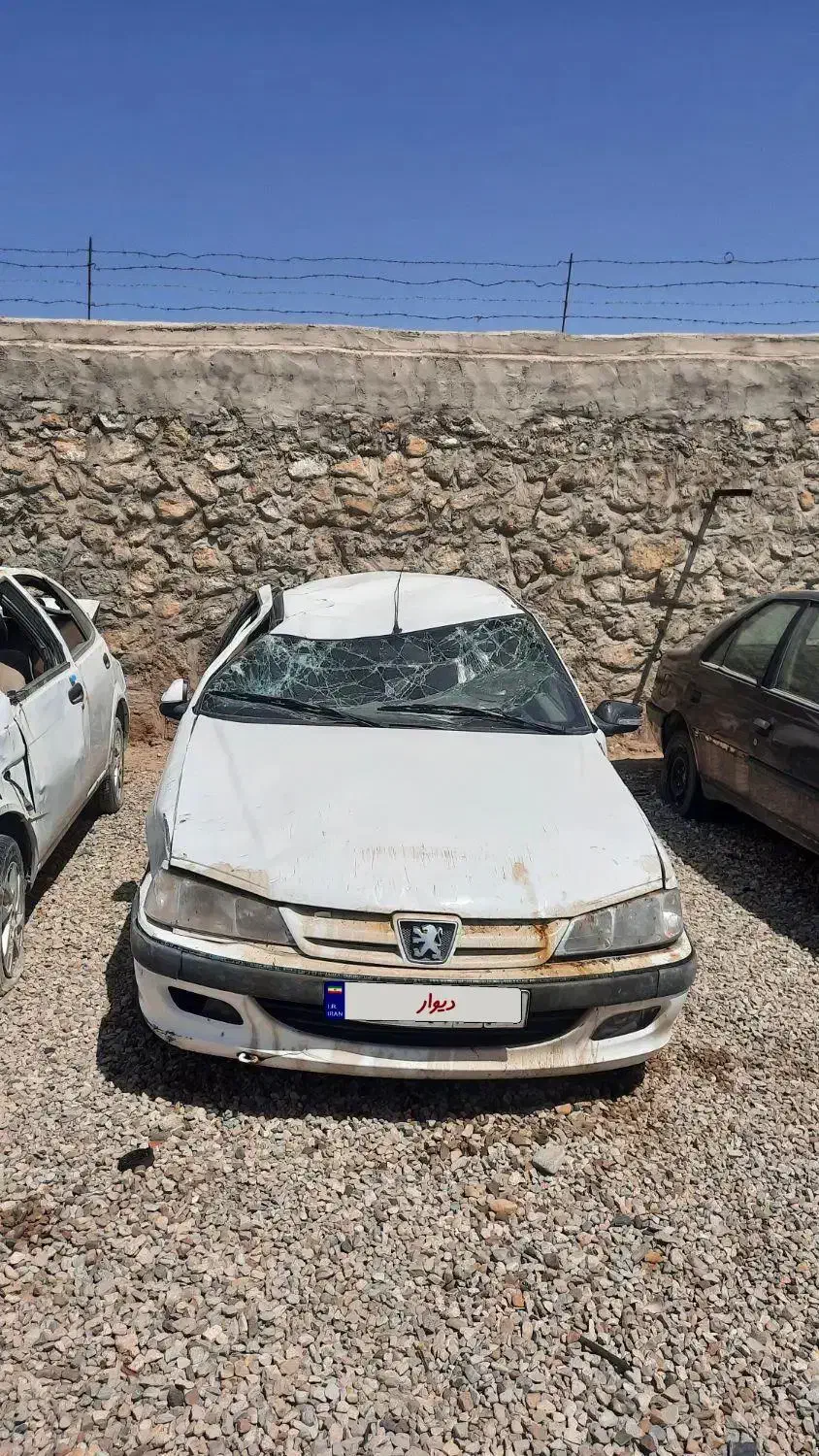 پژو پارس تصادفی|خودرو سواری و وانت|فیروزکوه, |دیوار