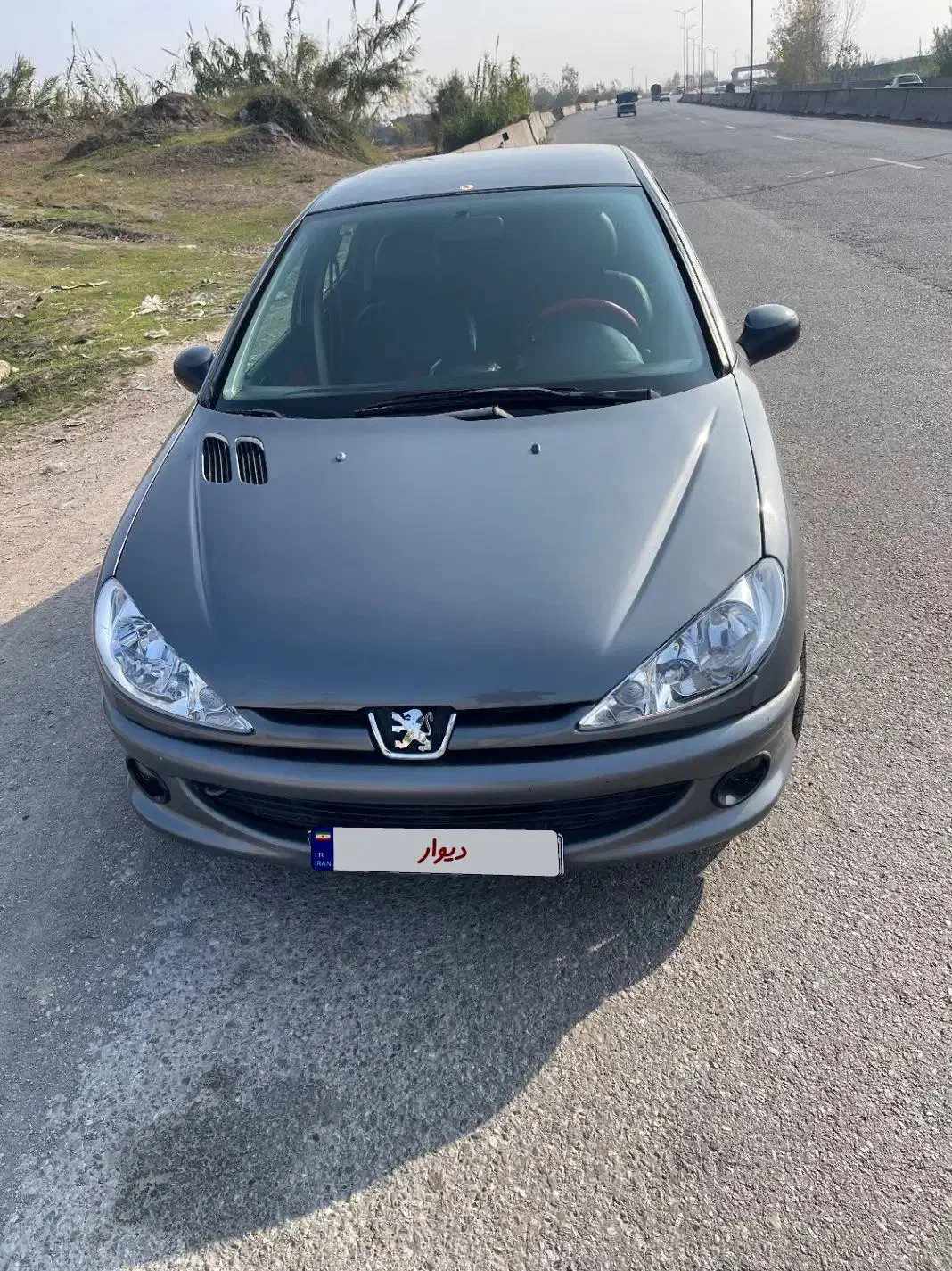 پژو ۲۰۶ تیپ ۲ مدل ۱۳۸۸ دور رنگ سه تیکه فابریک|خودرو سواری و وانت|قائمشهر, |دیوار