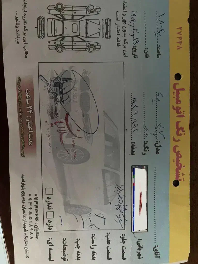 ۲۰۷پانا۱۴۰۱ بدون رنگ|خودرو سواری و وانت|کاشان, بازار کاشان|دیوار