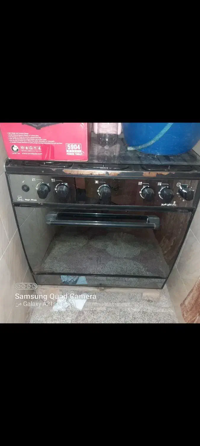 گاز ۵شعله طرح فر|اجاق گاز و لوازم برقی پخت‌وپز|مرودشت, استادیوم‎|دیوار