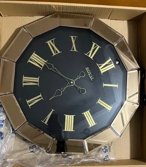 ساعت دیواری ایینه ی|ساعت دیواری و تزئینی|ماسال, |دیوار