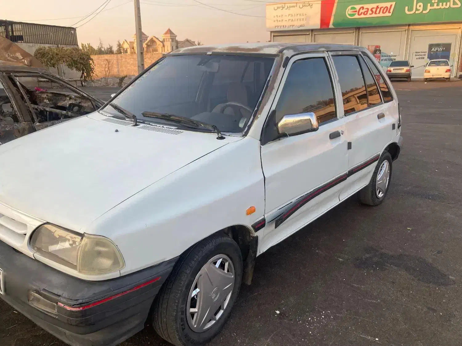 پراید کره ای شاسی عقب جلو سالم|خودرو سواری و وانت|قزوین, |دیوار