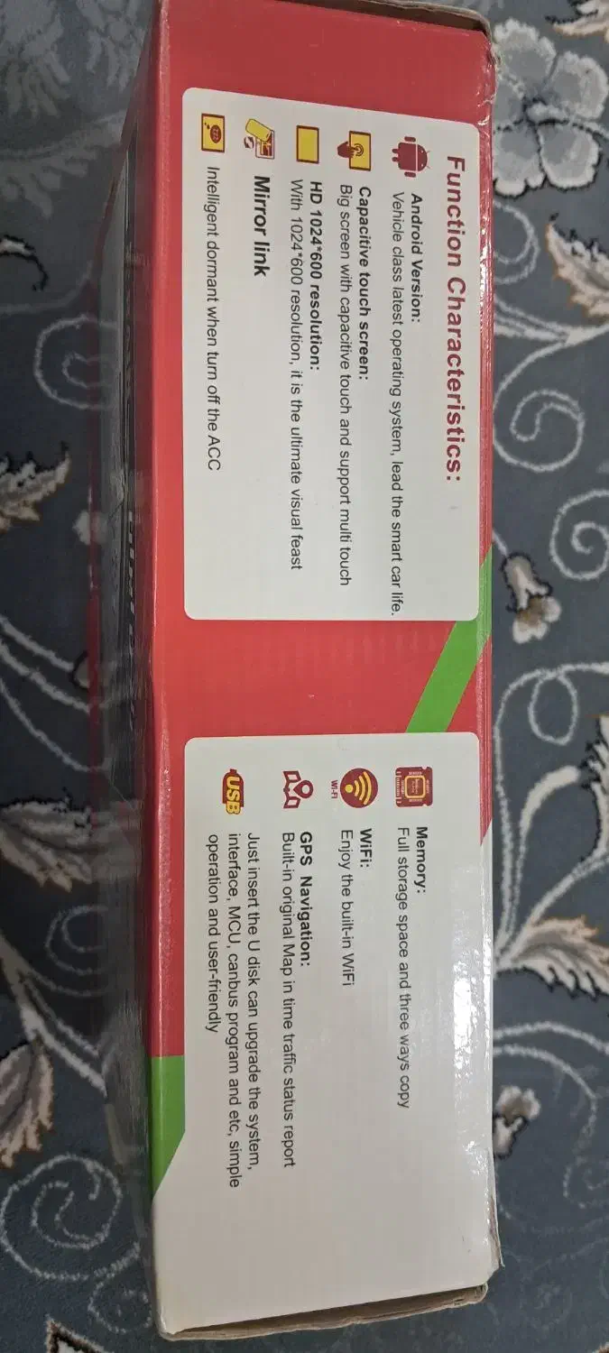 مانیتور ماشین ۹ اینچ|قطعات یدکی و لوازم جانبی|فلاورجان, |دیوار