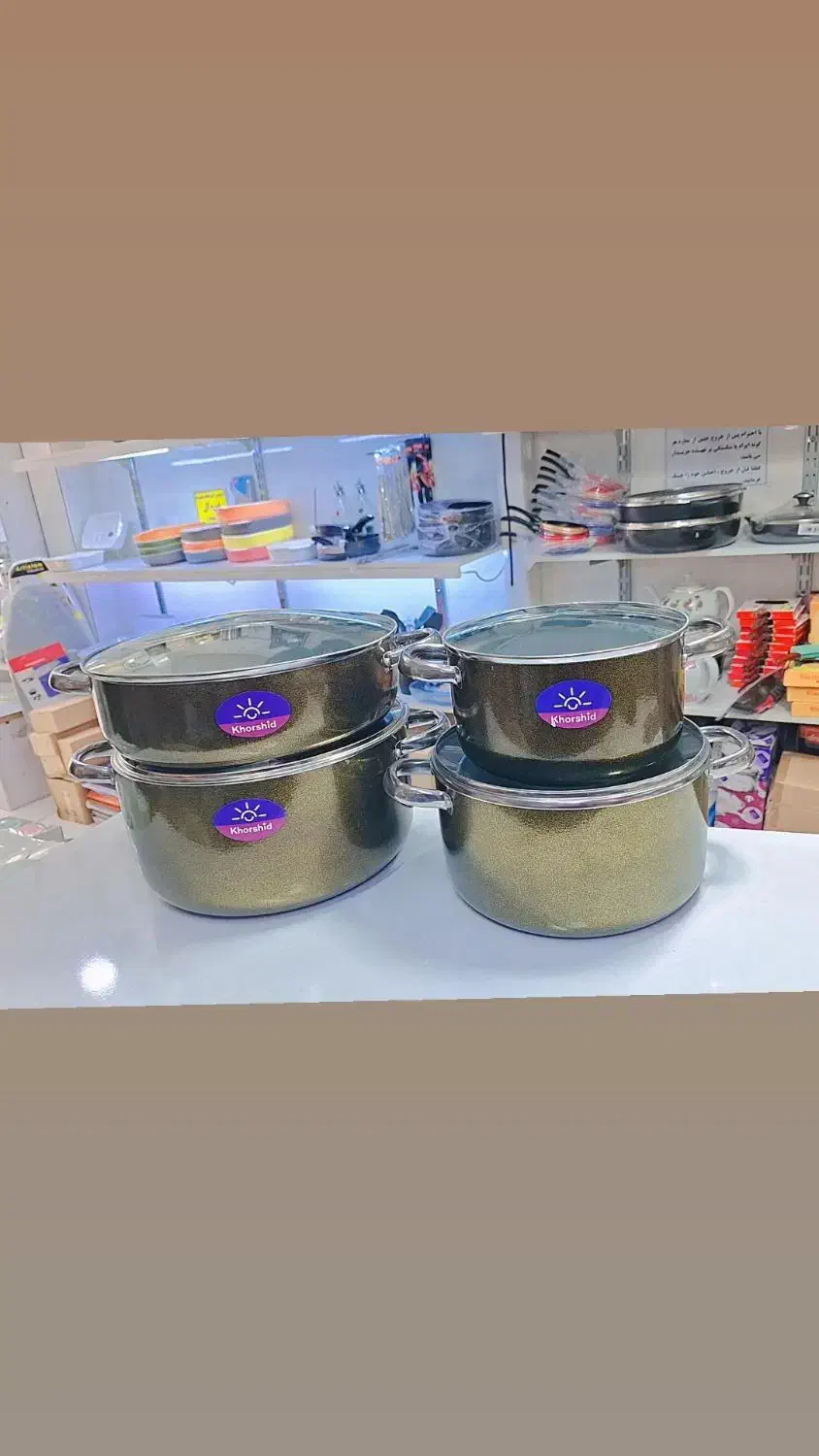 انواع قابلمه و تابه. تکی و سرویس|ظروف پخت‌وپز|گتوند, |دیوار