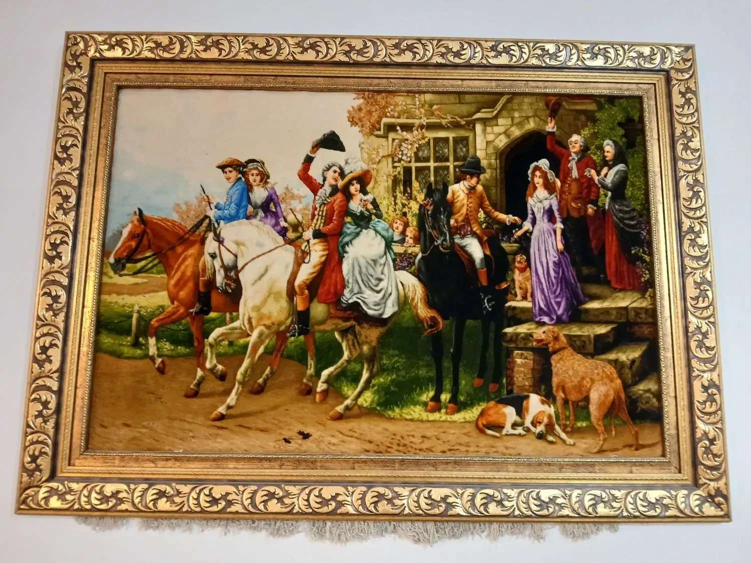 تابلو فرش اصیل تبریز ابریشم|تابلو فرش|تهران, عبدلآباد|دیوار