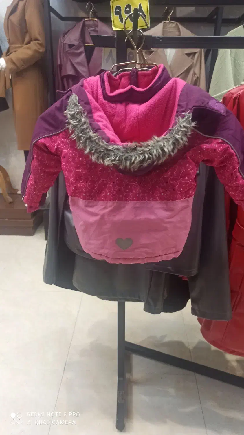 کاپشن دخترانه جنس خوب برند اروپایی|کفش و لباس بچه|مشهد, گلشور|دیوار