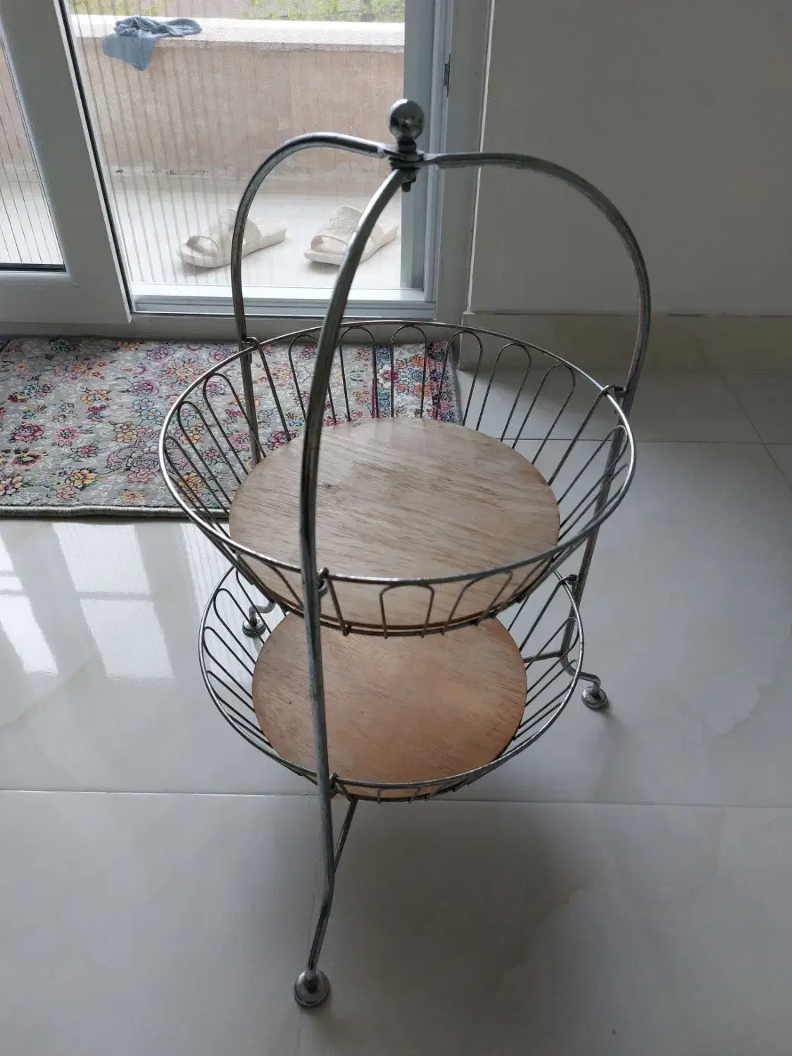 جای زمینی پیاز استیل دوطبقه|آبچکان و نظمدهنده ظروف|صومعهسرا, |دیوار