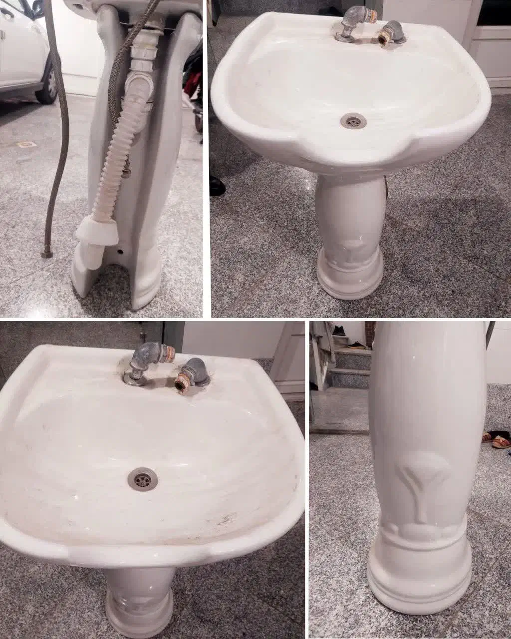 سرشور ایستاده، جنس ضخیم، همراه باسیفون و اتصالات|آرایشگاه و سالن‌های زیبایی|اصفهان, پوریای ولی|دیوار