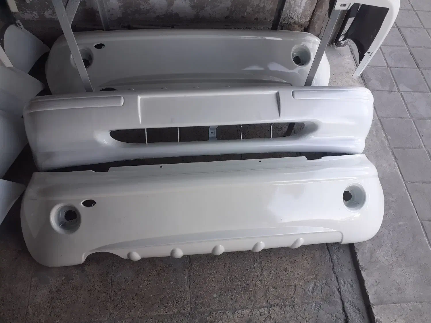 سپر۱۳۲ ابی کاربنی ام وی ام و جلوپنجره ۱۳۲ رنگی|قطعات یدکی و لوازم جانبی|مشهد, امیرآباد|دیوار