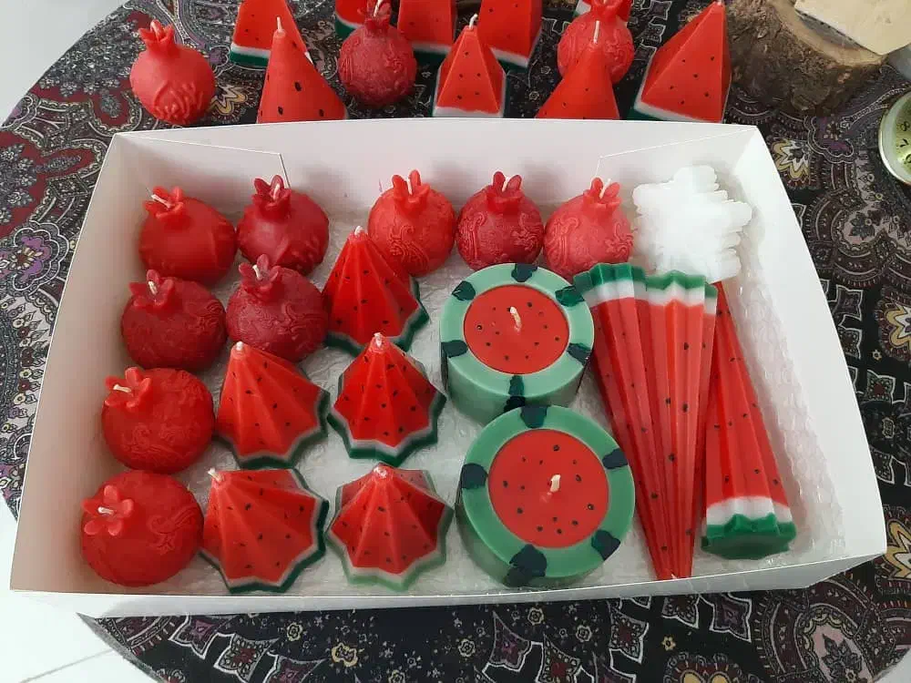 شمعهای دست ساز وباکیفیت|صنایع دستی و سایر لوازم تزئینی|مشکیندشت, |دیوار