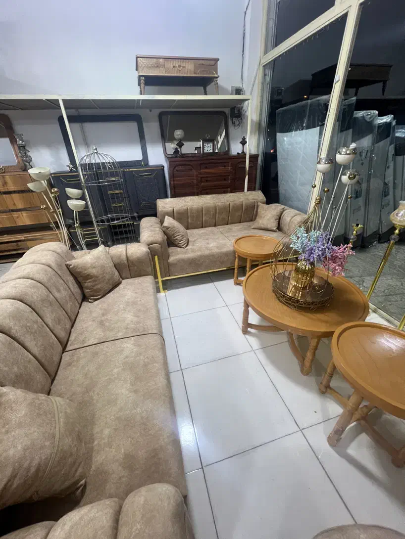 مبل تخت شو ۸نفره پارچه خارجی ۳سال گارانتی|مبلمان خانگی و میز عسلی|کرمانشاه, |دیوار