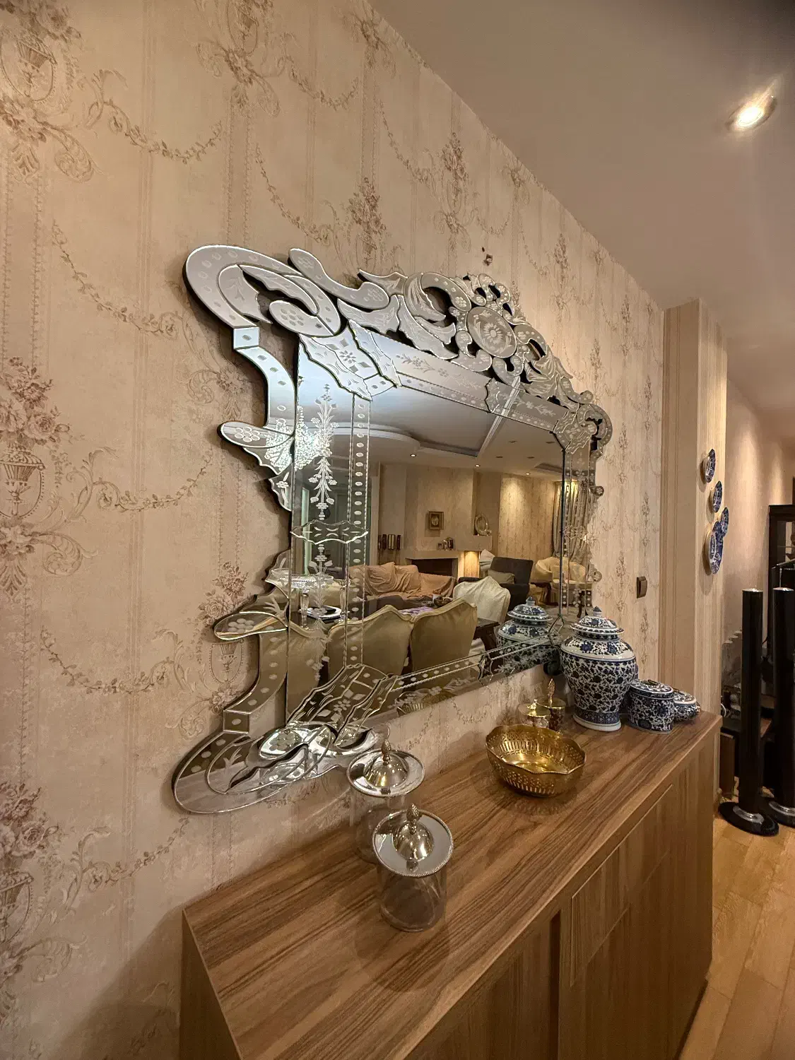 آینه ونیزی دستساز سالم نو نو|آینه|کرج, فاز ۲ مهرشهر|دیوار