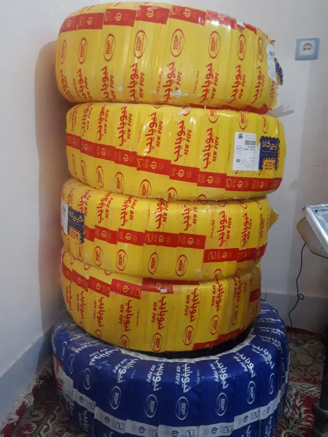 فروش لوله پنج لایه ارزان ترازبازار|مصالح و تجهیزات ساختمان|باغ بهادران, |دیوار